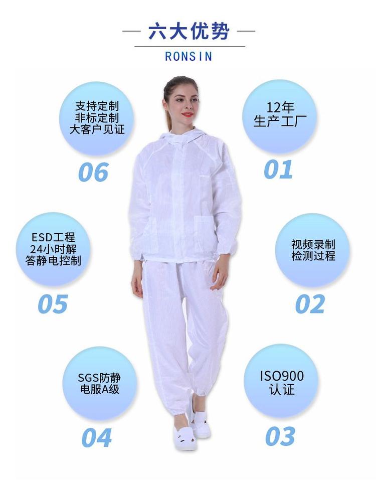 防靜電服優勢 防靜電服優勢