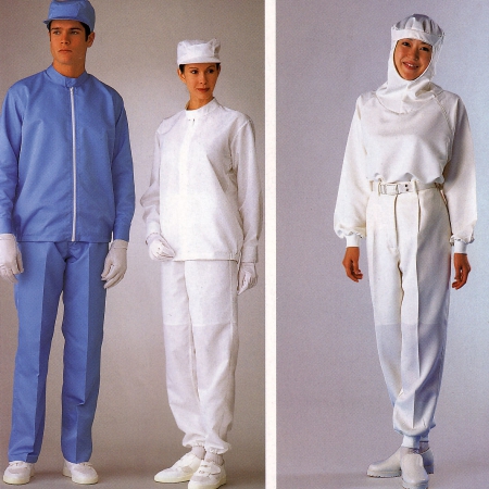 實驗室防靜電連體服、防靜電工作服-FJD018
